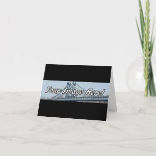 Benutzerdefinierte Panorama-Foto-Faltkarte Karte