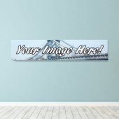 Benutzerdefinierte Panoramafahrte Canvas drucken Leinwanddruck (Insitu (Holzboden))