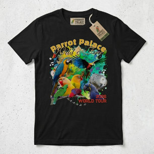 Benutzerdefinierte Papageien-Palast-Wild-&-Freie-W T-Shirt