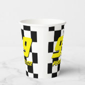 Benutzerdefinierte Papiertassen mit Racing-Flag fü Pappbecher (Rechts)