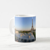 Benutzerdefinierte Pariser Panorama-Skyline-Ansich Kaffeetasse (Vorderseite Links)