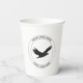 Benutzerdefinierte Party-Dekoration Personalisiert Pappbecher (Rückseite)