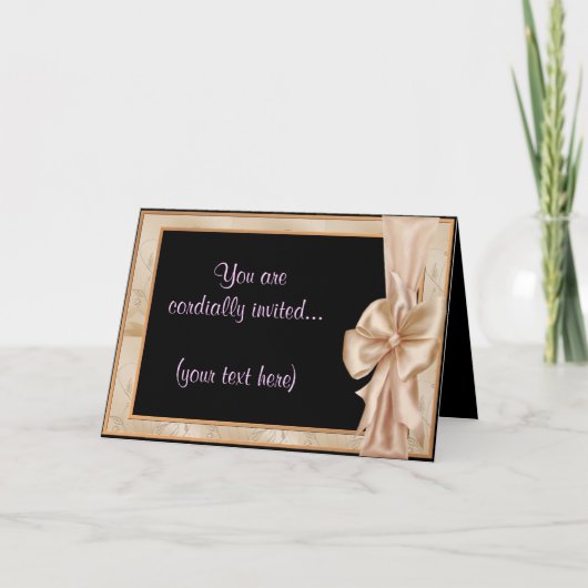 Benutzerdefinierte Party Einladung (Vorderseite)