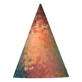 Benutzerdefinierte Party-Farbige Herzgeräusche Tre Partyhütchen (Vorderseite)