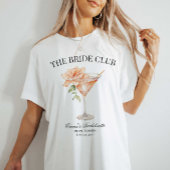 Benutzerdefinierte Party-Position Blush Cocktail T-Shirt
