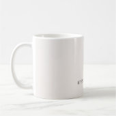 Benutzerdefinierte Pastellfarbe personalisierter m Kaffeetasse (Links)