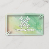 Benutzerdefinierte Pastellkarten Visitenkarte (Rückseite)