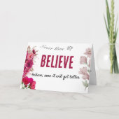 Benutzerdefinierte Patientenförderungs-Krebskarten Karte (Vorderseite)