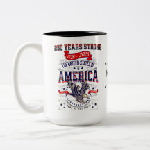 Benutzerdefinierte patriotische amerikanische 250-