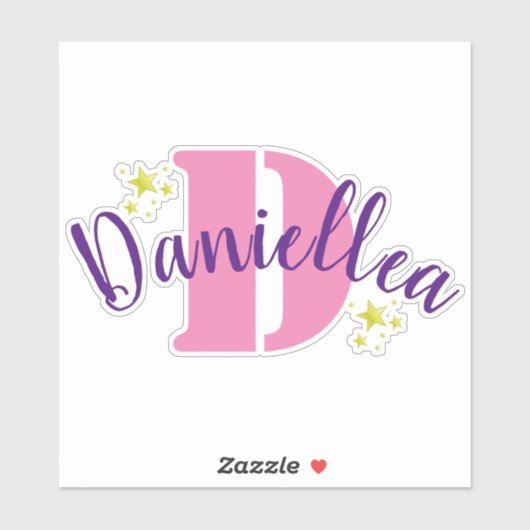 Benutzerdefinierte Personalisiert Clear-Vinyl-Name Aufkleber (Blatt)