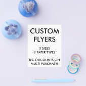 Benutzerdefinierte Personalisierte 4.5x5.6"-Flyer Flyer (Einzeln)