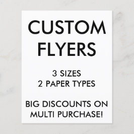 Benutzerdefinierte Personalisierte 4.5x5.6"-Flyer  Flyer