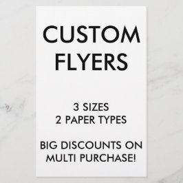 Benutzerdefinierte Personalisierte 5.5x8.5"-Flyer  Flyer