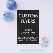 Benutzerdefinierte Personalisierte 5.5x8.5"-Flyer Flyer (Einzeln)