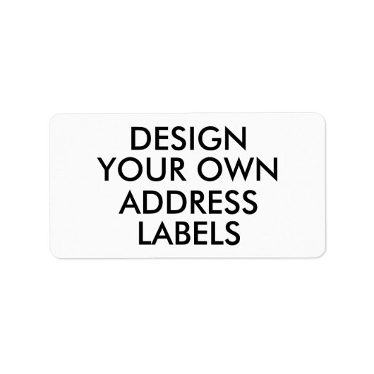 Benutzerdefinierte Personalisierte 6871-Adressmark Adressaufkleber (Vorne)