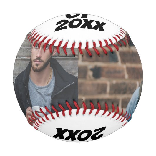 Benutzerdefinierte Personalisierte Abschluss-Klass Baseball (Vorderseite)