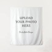 Benutzerdefinierte personalisierte Background-Tapi Wandteppich (Vorderseite)