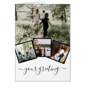 Benutzerdefinierte Personalisierte BildCollage und (Vorne)