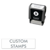 Benutzerdefinierte Personalisierte Briefmarke 1,4 Permastempel (Beispiel)