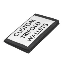 Benutzerdefinierte Personalisierte Dreifach-Wallet