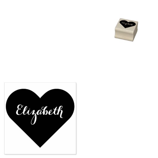 Benutzerdefinierte Personalisierte Elegante Script Gummistempel (Stempel)