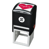 Benutzerdefinierte Personalisierte Elegante Script Permastempel (Produkt)