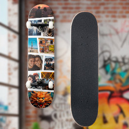Benutzerdefinierte Personalisierte Foto Collage Sk Skateboard