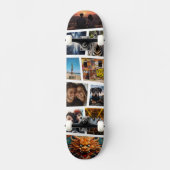 Benutzerdefinierte Personalisierte Foto Collage Sk Skateboard (Vorderseite)
