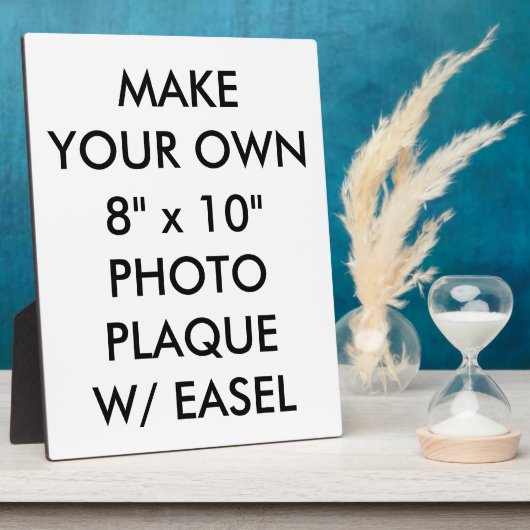 Benutzerdefinierte Personalisierte Foto-Plaque mit Fotoplatte (Seite)