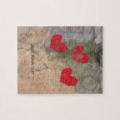 Benutzerdefinierte Personalisierte Foto- und Texta Puzzle (Horizontal)