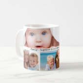 Benutzerdefinierte Personalisierte FotoCollage Kaffeetasse (Vorderseite Links)