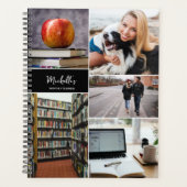 Benutzerdefinierte personalisierte Fotocollage  Planer (Vorderseite)