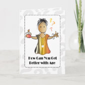 Benutzerdefinierte Personalisierte Geburtskarte fü Karte (Vorderseite)