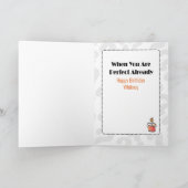 Benutzerdefinierte Personalisierte Geburtskarte fü Karte (Innenseite)