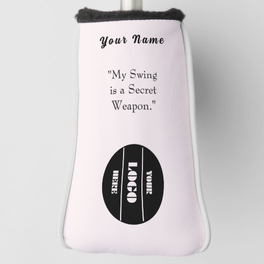 Benutzerdefinierte Personalisierte Golf Head Cover Headcover (Rotieren 90)