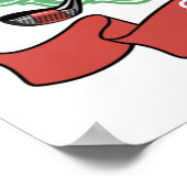 Benutzerdefinierte Personalisierte Golfplakate Poster (Ecke)