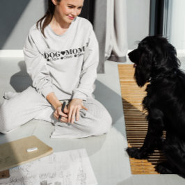 Benutzerdefinierte Personalisierte Hundelame Mama Sweatshirt