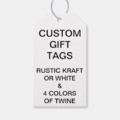 Benutzerdefinierte Personalisierte Kraft-Übergabet Geschenkanhänger (Vorderseite)