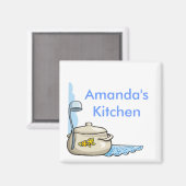 Benutzerdefinierte Personalisierte Küchenmagnete Magnet (Vorderseite/Rückseite)