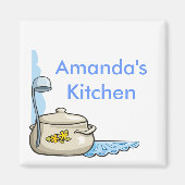 Benutzerdefinierte Personalisierte Küchenmagnete Magnet (Vorne)