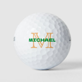 benutzerdefinierte personalisierte mit Monogramm P Golfball