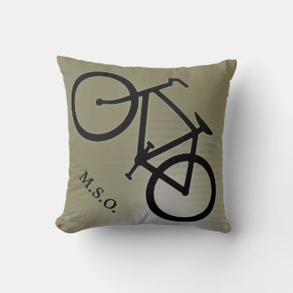 benutzerdefinierte personalisierte Monogramm-Initi Kissen
