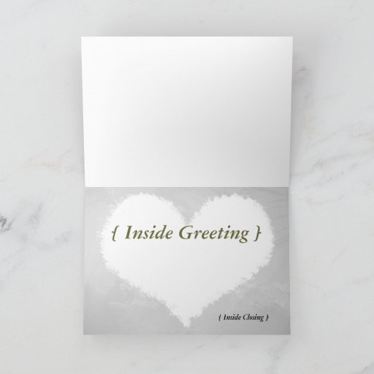 Benutzerdefinierte Personalisierte Online-Verlobun Ankündigung (Innenseite)