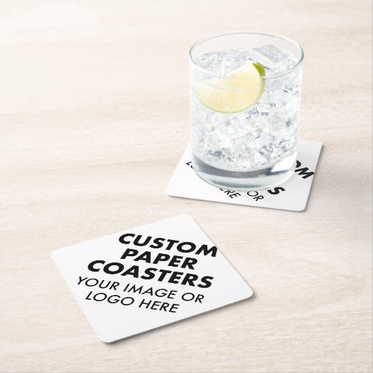 Benutzerdefinierte personalisierte PAPIERUNTERSETZ Untersetzer (Vor Ort)