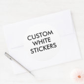 benutzerdefinierte Personalisierte Rundkreiskleber Runder Aufkleber (Umschlag)