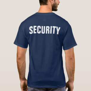 Benutzerdefinierte Personalisierte Sicherheit T-Shirt