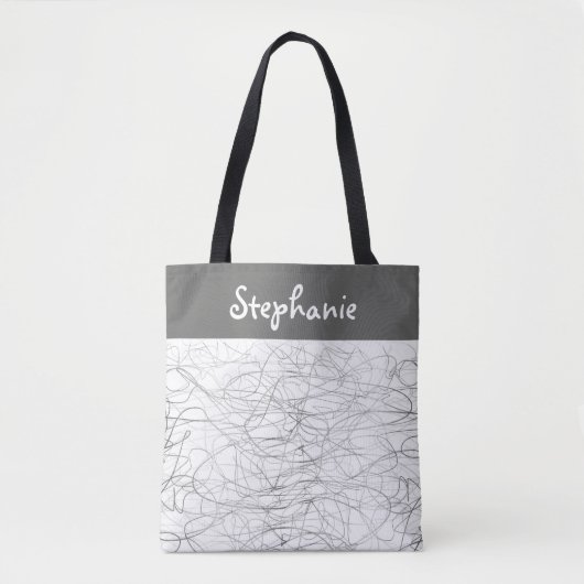 benutzerdefinierte personalisierte Tasche abstrakt (Vorderseite)