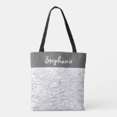 benutzerdefinierte personalisierte Tasche abstrakt (Rückseite)