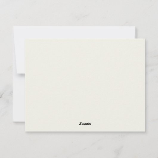 Benutzerdefinierte Personalisierte Weihnachtskarte Feiertagskarte (Rückseite)