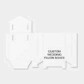 Benutzerdefinierte Personalisierte Zelt-Gastgesche Geschenkschachtel (Ungefaltet)